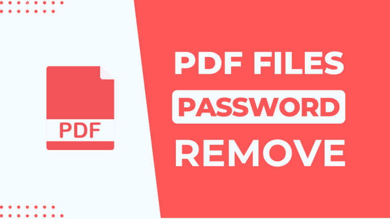 PDF Files Ka Password Kaise Hataye