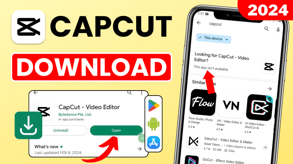 CapCut Download 2024 | How to Download CapCut for Android | CapCut Download Kaise Kare